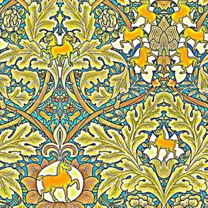 William Morris' Autumnal Horses Bright