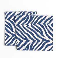 Zebra in Navy