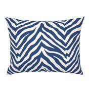 Zebra in Navy