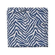 Zebra in Navy