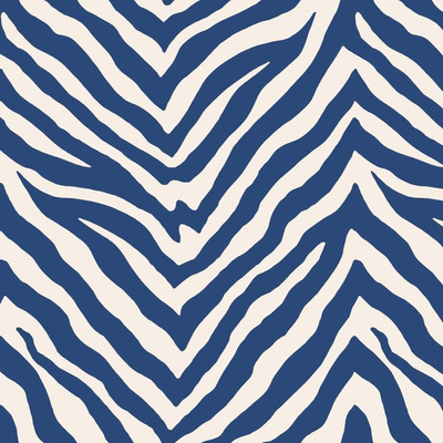 Zebra In The Run Fabric, Wallpaper and Home Decor