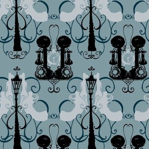 Film Noir Damask Light 2