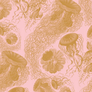 Jellyfish ~ Dauphine and Gilt Swarm