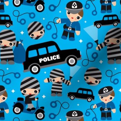 Thiefs cobs and robbers police theme