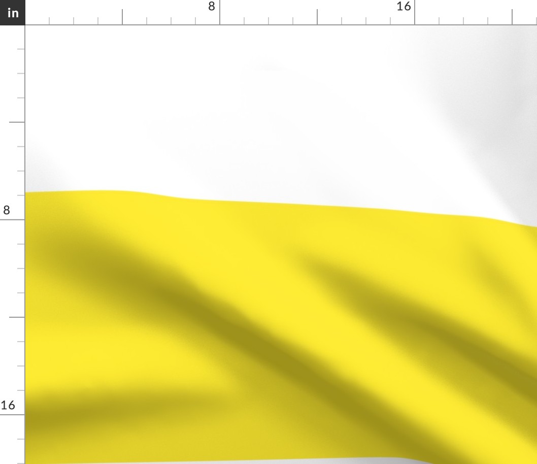 Yellow and White XL Stripes
