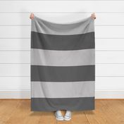 Gray and Charcoal XL Stripes