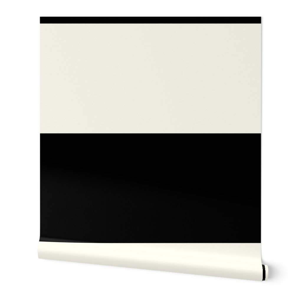 Black and Ivory XL Stripes