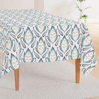 Autumn Ikat - Dusty Blue