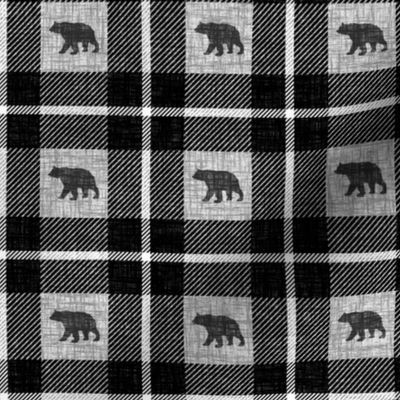 Bear Plaid - small