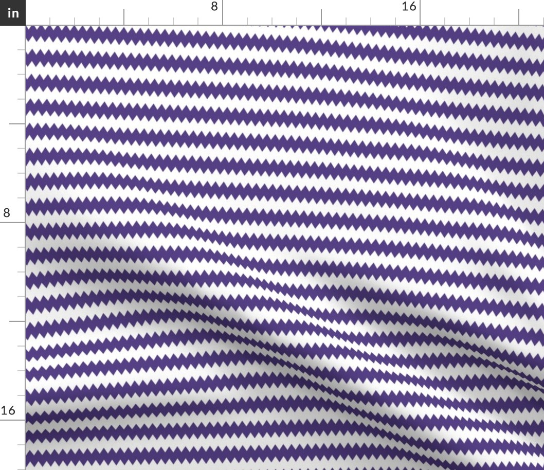 Christmas Zig Zag Purple