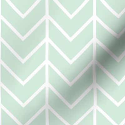 mint chevron