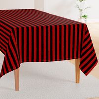 Distress Stripe Black Red