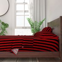 Distress Stripe Black Red