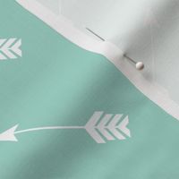 Arrow Diagonal Seafoam, Smaller