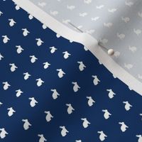 White Bunny Navy, Mini