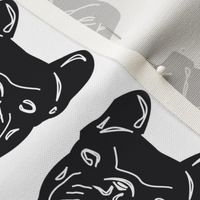 tea towel french bulldog