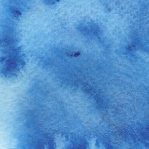 Blue Watercolor Wash