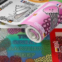 Color book - Great Barrier Reef, big