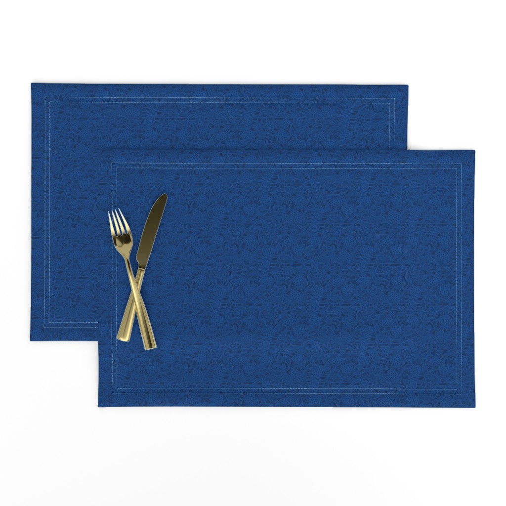 Prussian Blue Concord Brocade