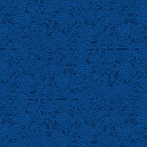 Prussian Blue Concord Brocade