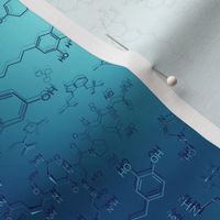 Stimulating Chemistry in Cyan Blue