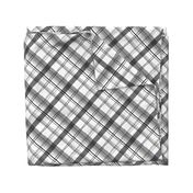 Cocktail Plaid Greyscale