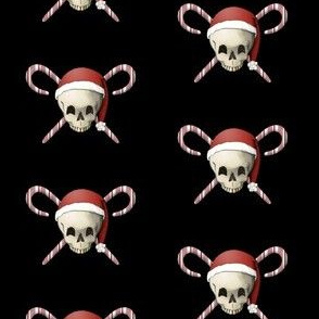 skull and candy canes