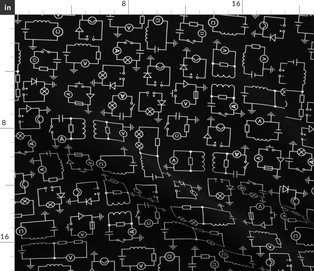 Electric Circuit (Large Black)