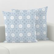 Doily - Blue grey