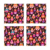 matryoshka russian doll kids pattern MEDIUM