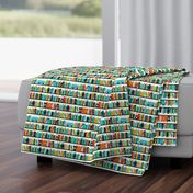 Boys ABC fox book shelf pattern