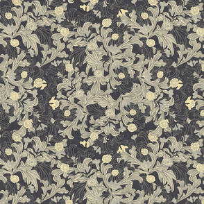 victorian wallpaper antique gold