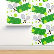 Tennis Match (smaller print)