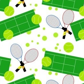 Tennis Match (smaller print)