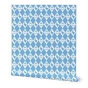 Alice Dodo & Thimble Pattern (blue and white)