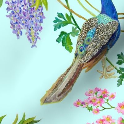 Peacock Chinoiserie