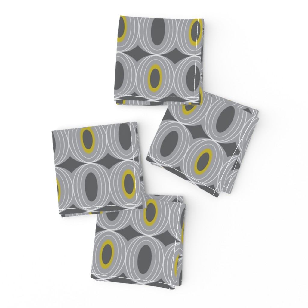 Chillout - Retro Geometric Midcentury Modern Grey