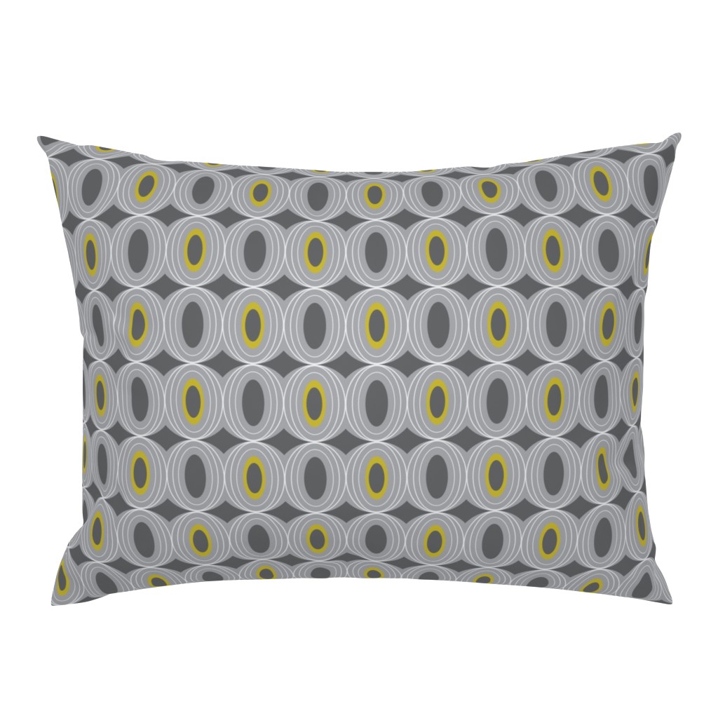 Chillout - Retro Geometric Midcentury Modern Grey