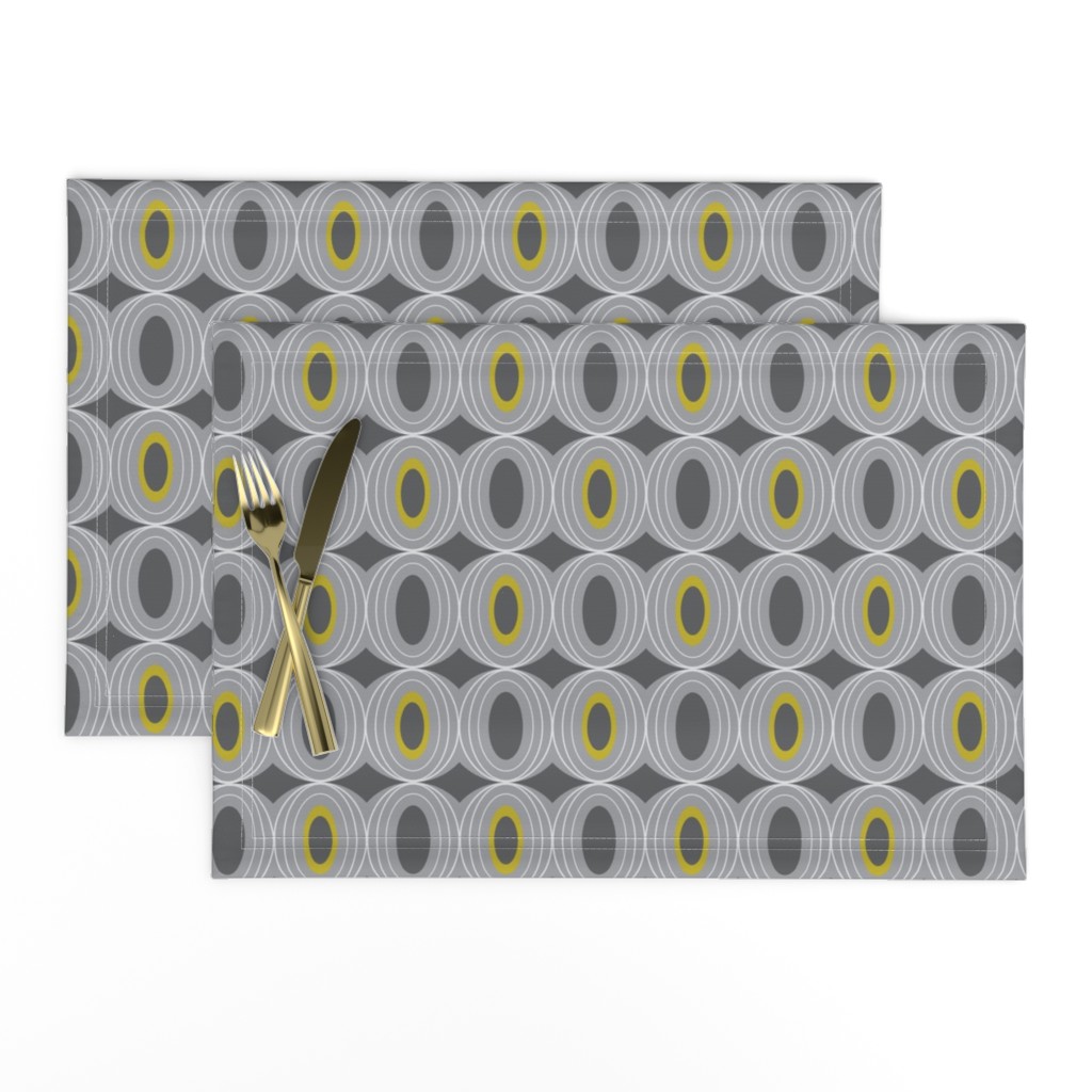 Chillout - Retro Geometric Midcentury Modern Grey