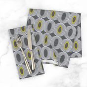 Chillout - Retro Geometric Midcentury Modern Grey