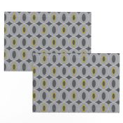 Chillout - Retro Geometric Midcentury Modern Grey