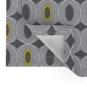 Chillout - Retro Geometric Midcentury Modern Grey