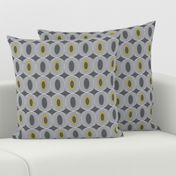 Chillout - Retro Geometric Midcentury Modern Grey