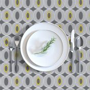 Chillout - Retro Geometric Midcentury Modern Grey