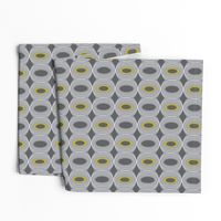 Chillout - Retro Geometric Midcentury Modern Grey