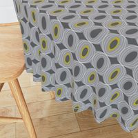 Chillout - Retro Geometric Midcentury Modern Grey