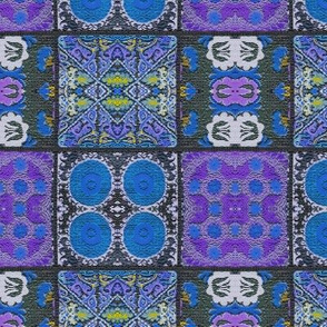 Suzani Squares Cobalt