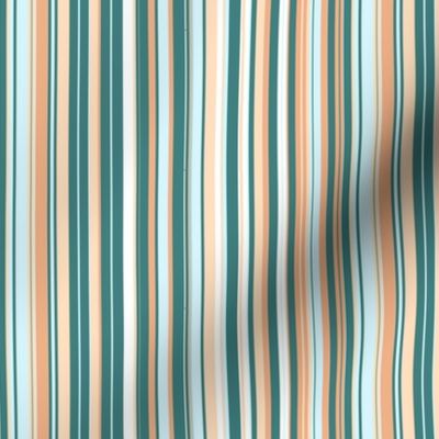 Teal Stripes