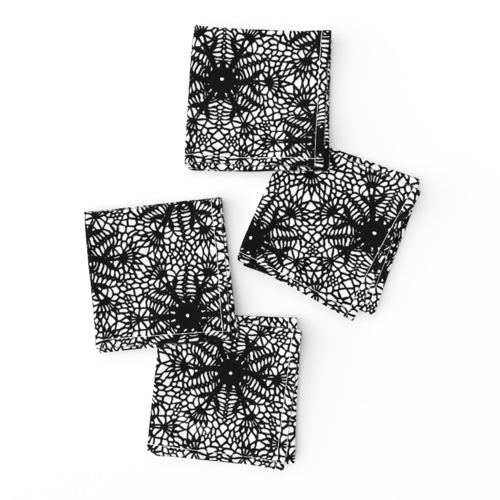 wrap_paper_crocus_snowflake_black_white