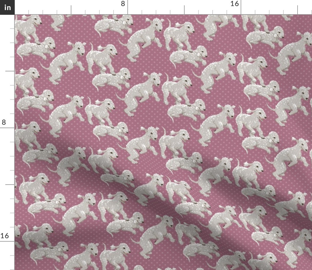  Bedlington Terriers Fabric